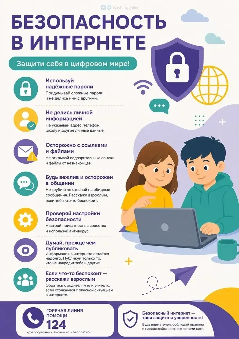 ПОЛЕЗНЫЕ ПАМЯТКИ✅