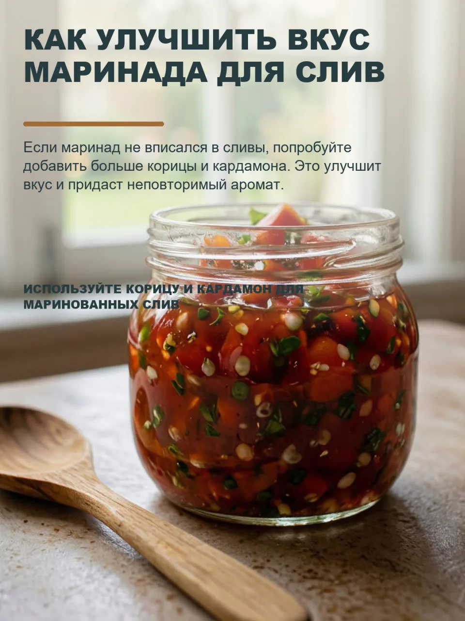 МАРИНАД НЕ ВПИЛСЯ В СЛИВЫ? ОШИБКА В ПРИПРАВАХ И ЕЁ РЕШЕНИЕ