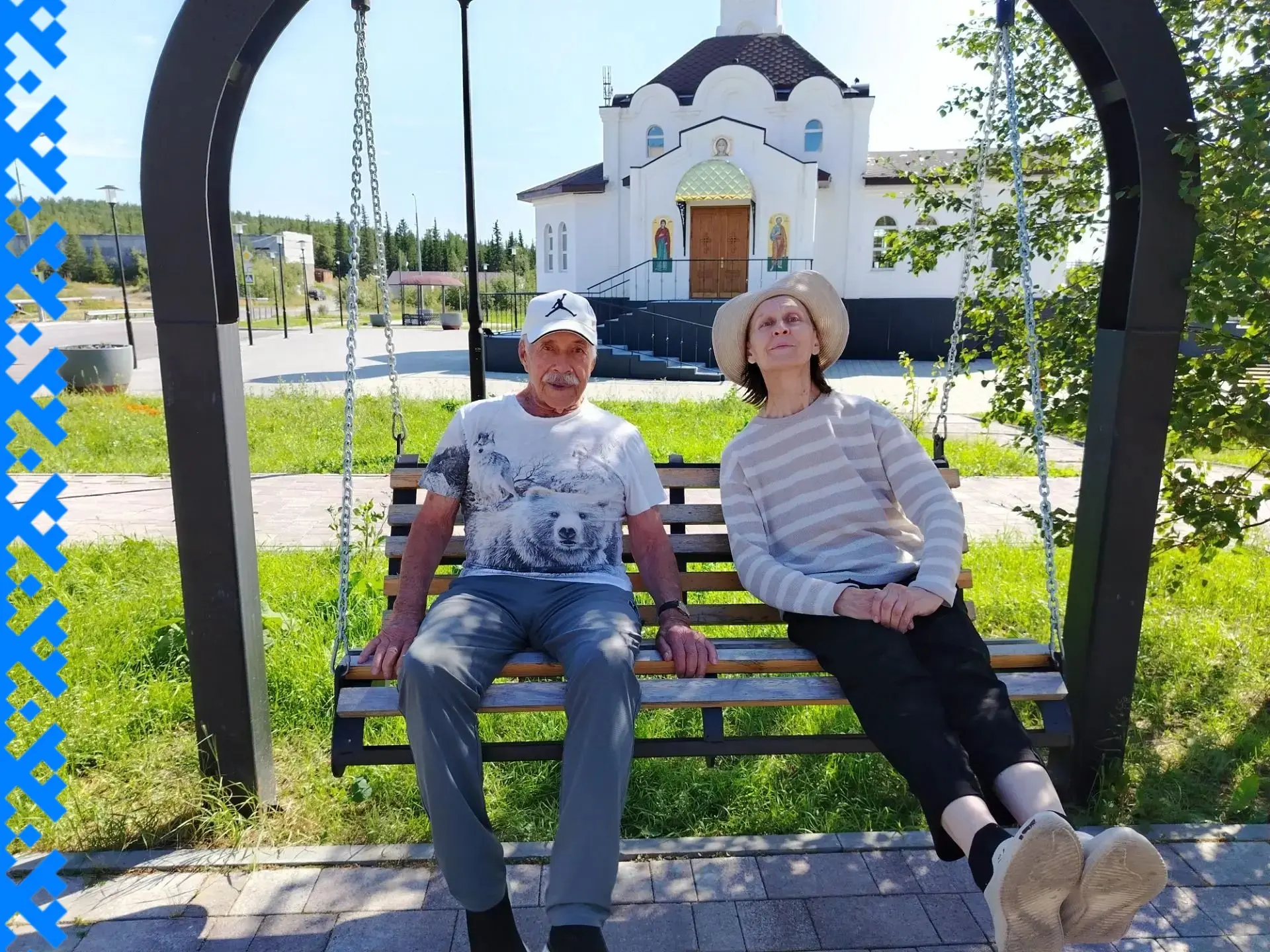 🌞 Тёплый летний день, лёгкий ветерок… и простое, почти детское счастье — качаться на к...