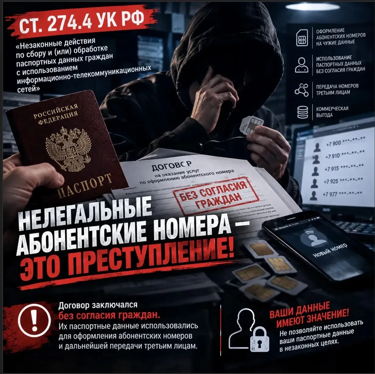 🪦 Оформлял сим-карты на умерших и теперь предстанет перед судом