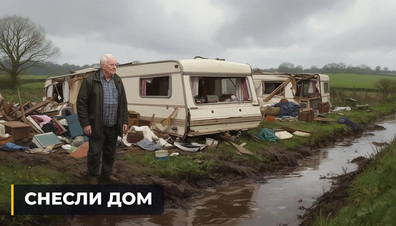 🇬🇧 ДЕДУШКА УШЁЛ В МАГАЗИН — ВЕРНУЛСЯ К СНЕСЁННОМУ ДОМУ