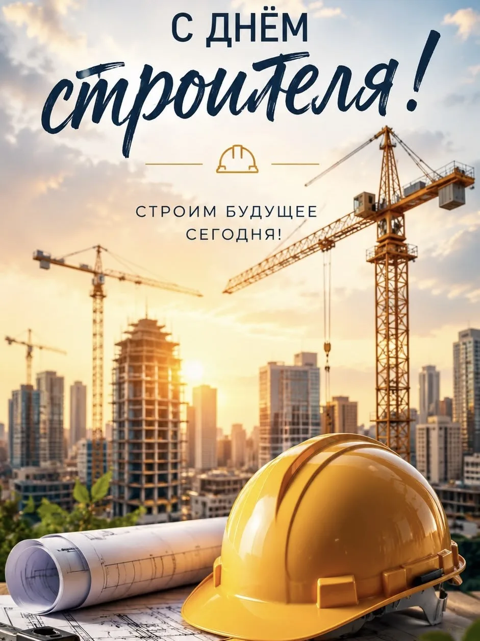 🏗️ С Днём строителя!
