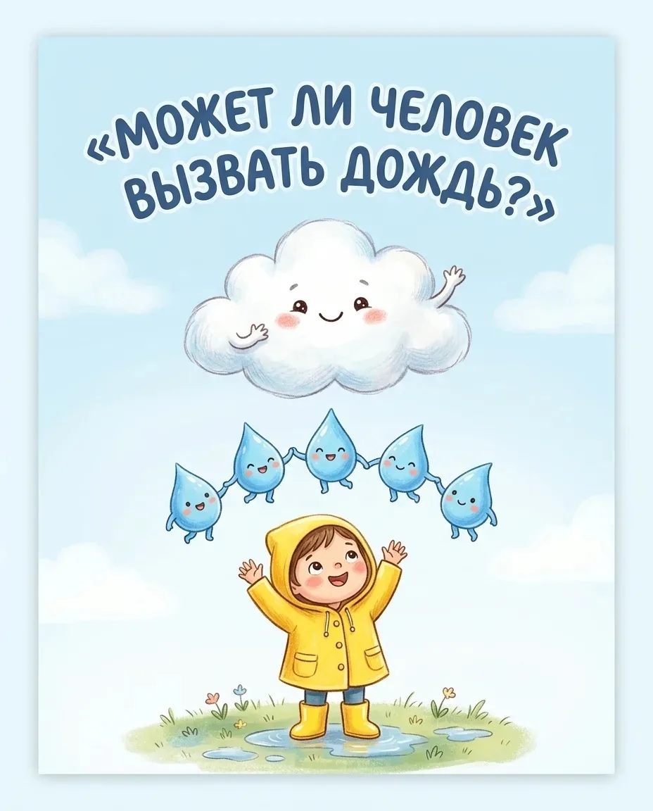 🤔 ☔ Может ли человек вызвать дождь?