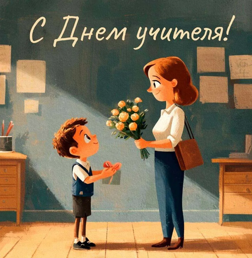 📚 С Днём учителя!