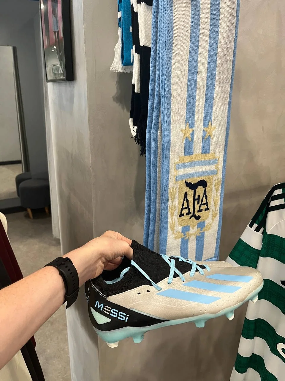Бутсы футбольные Adidas X Crazyfast Messi 3 FG