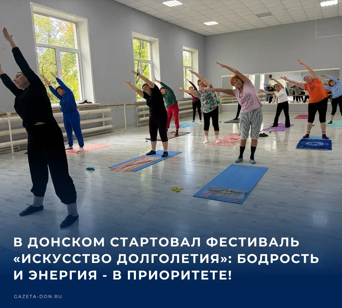 В ДК им. Молодцова города Донского дан старт фестивалю активностей для представителей с...