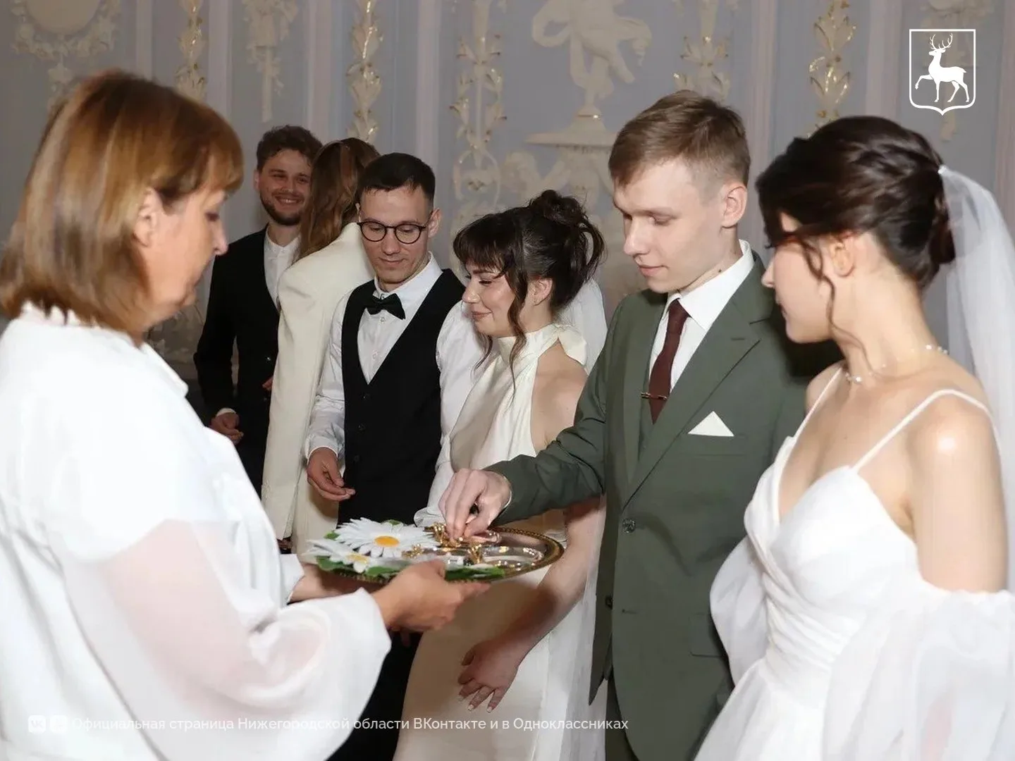 Более 250 браков зарегистрировали в Нижегородской области в День семьи, любви и верности