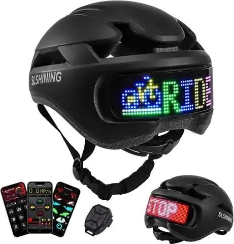 🔥 Находка с AliExpress

🚴‍♂️ Умный велошлем с подсветкой и поворотниками — безопасность на новом у