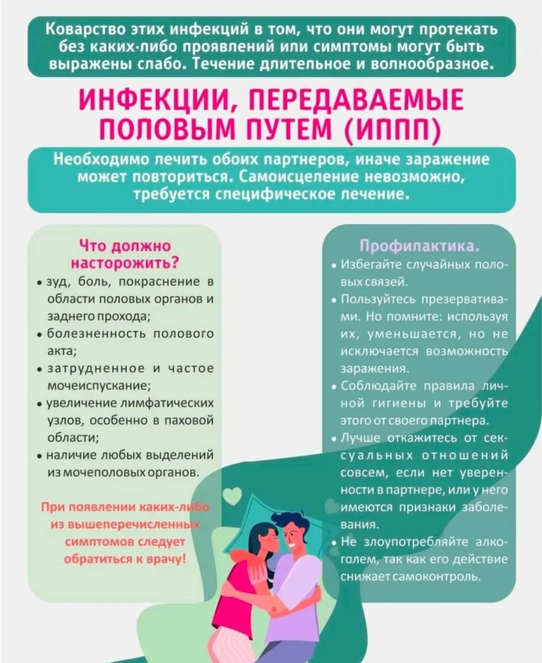 Инфекции, передающиеся половым путем (ИППП): 
что важно знать 

🔽В последние годы наблюдается рост 