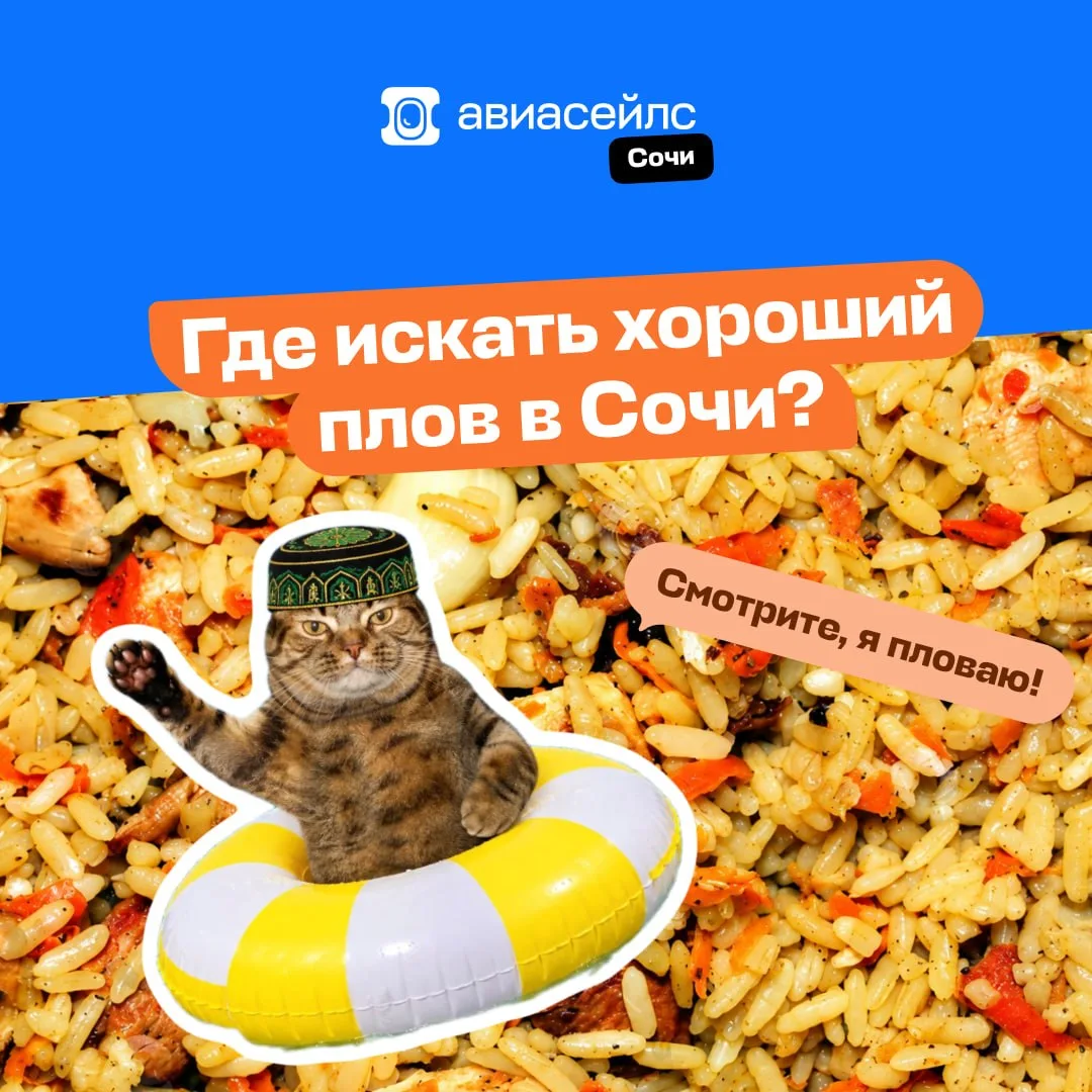 Далее по курсу пловный поворот 🍚