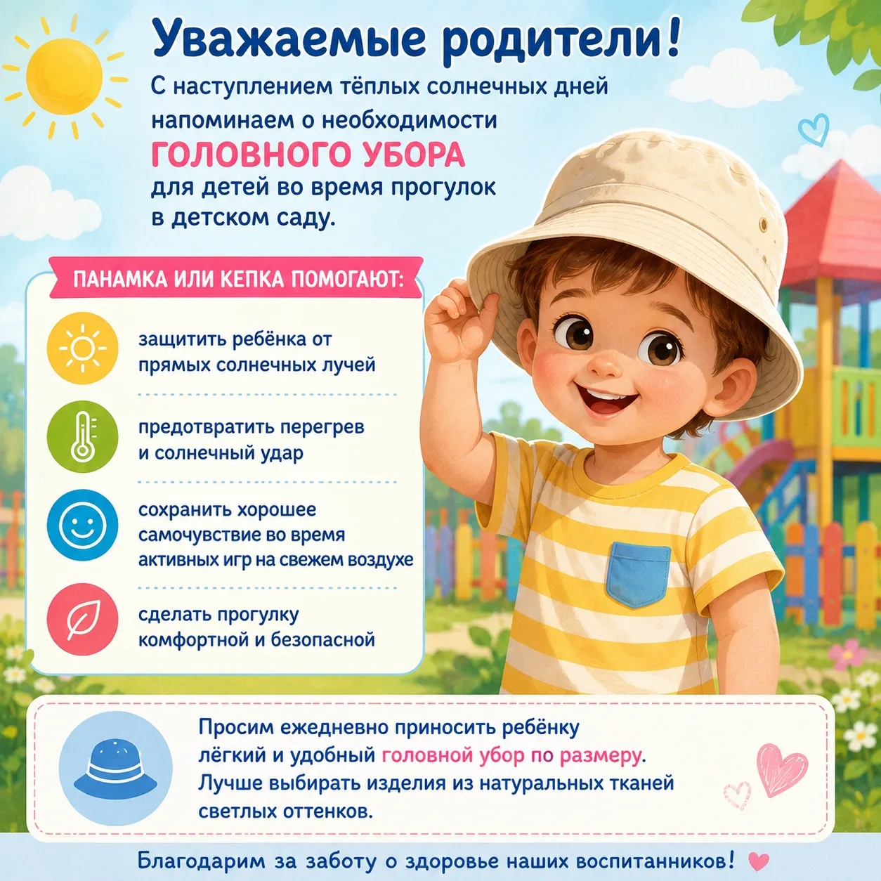 ☀️ Уважаемые родители!