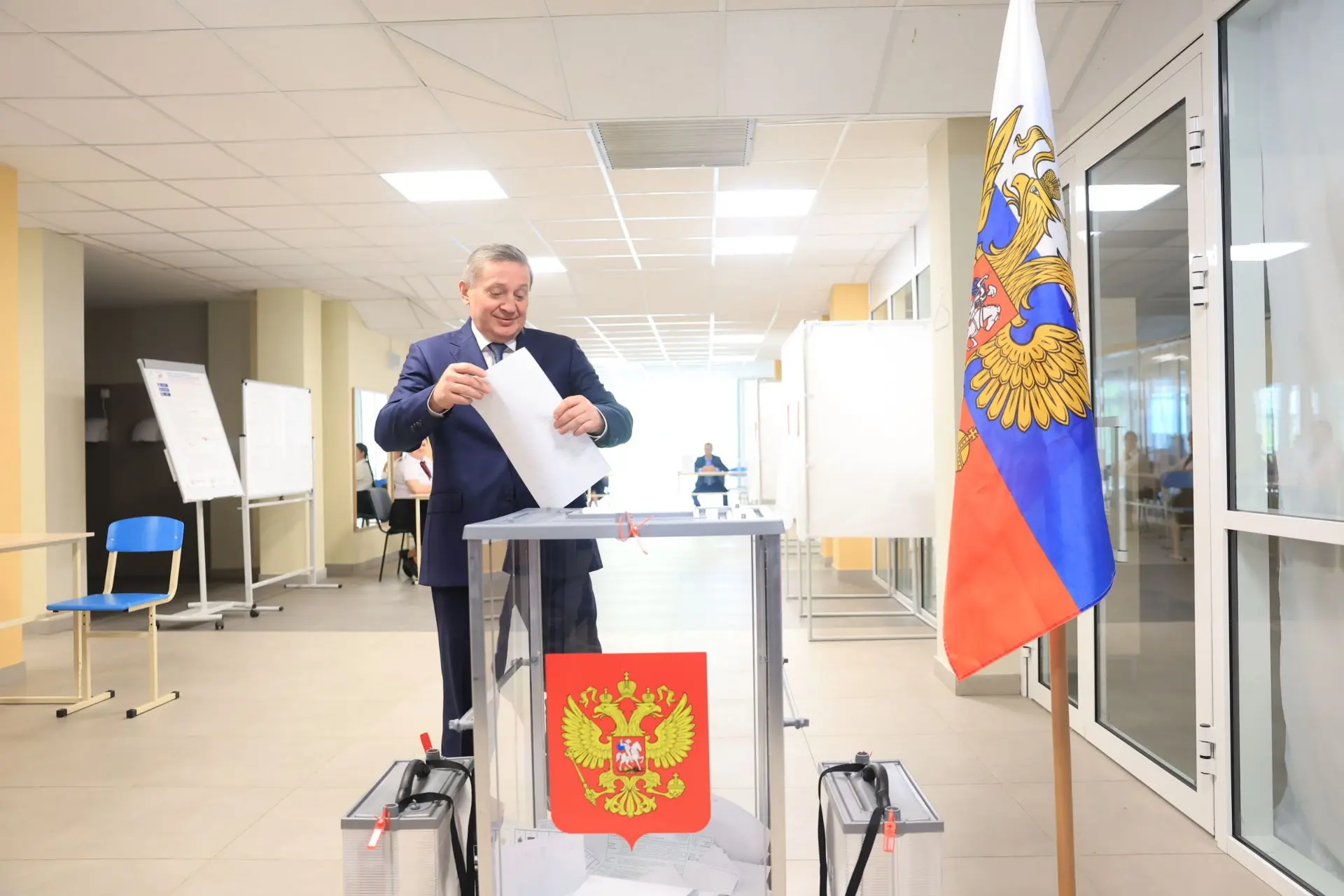Первые данные о явке озвучил волгоградский облизбирком