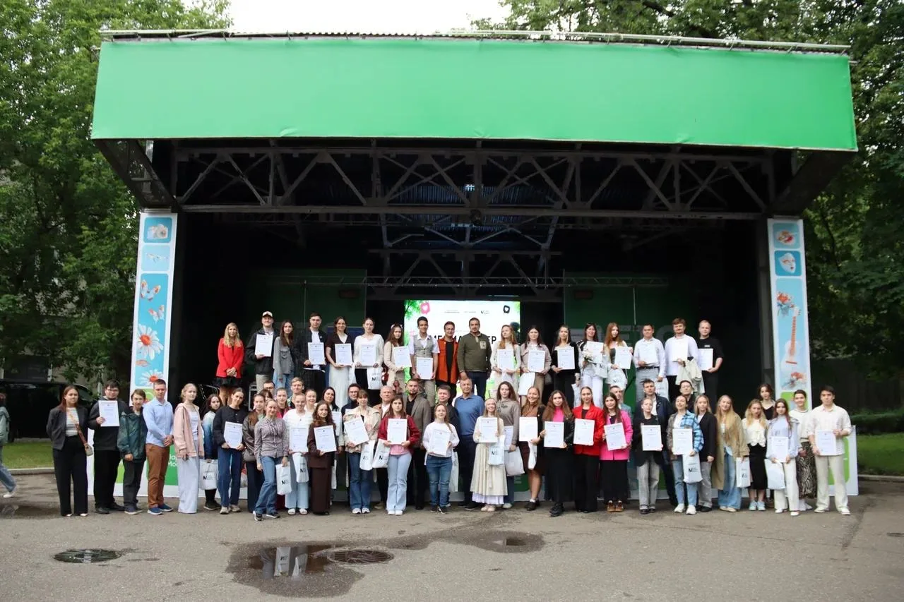 Сегодня в Парке «Таганский» встретился с активной, талантливой молодежью на мероприятии «МедиаЛидер 