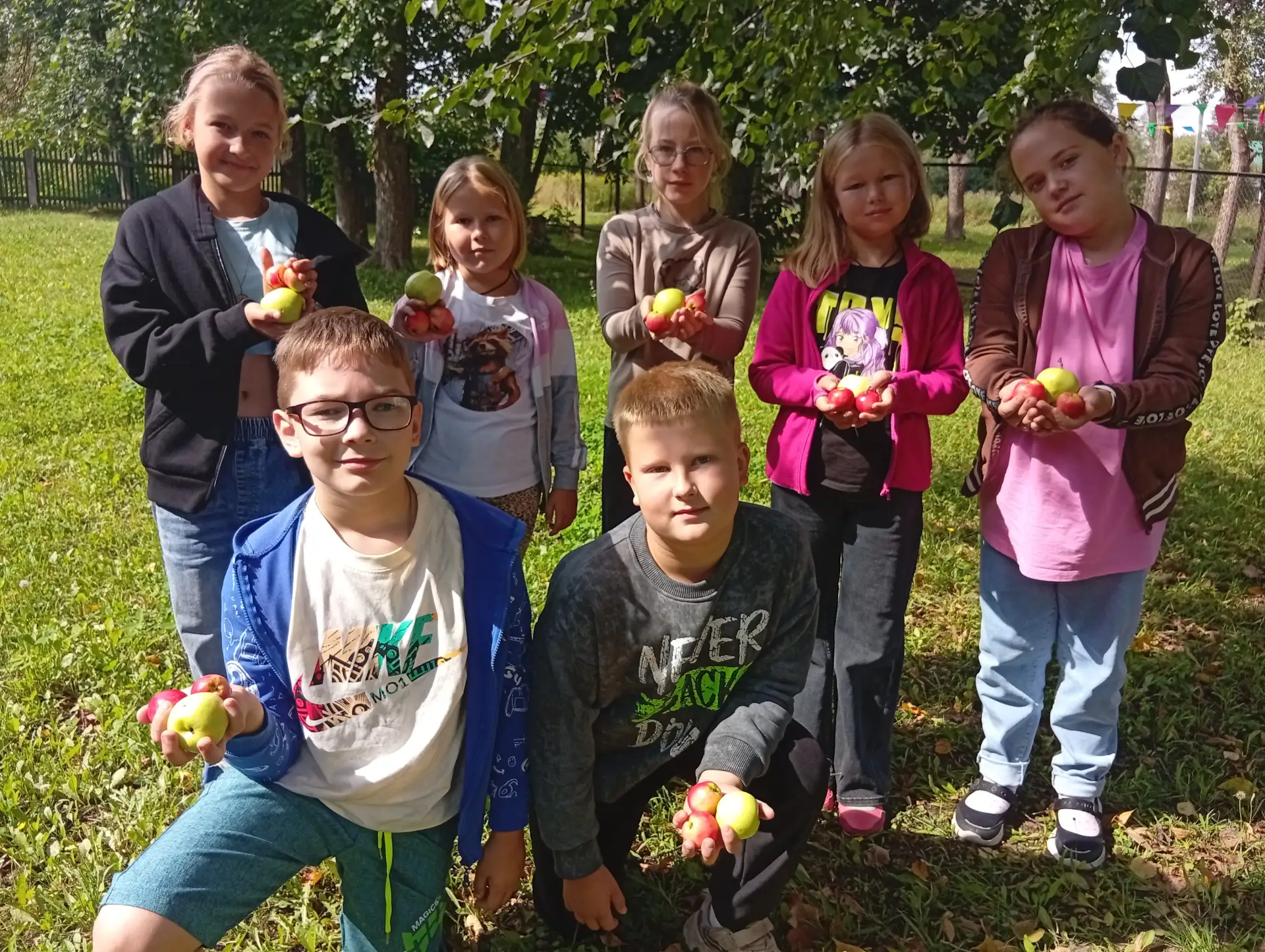 🍎День с ароматом яблок.