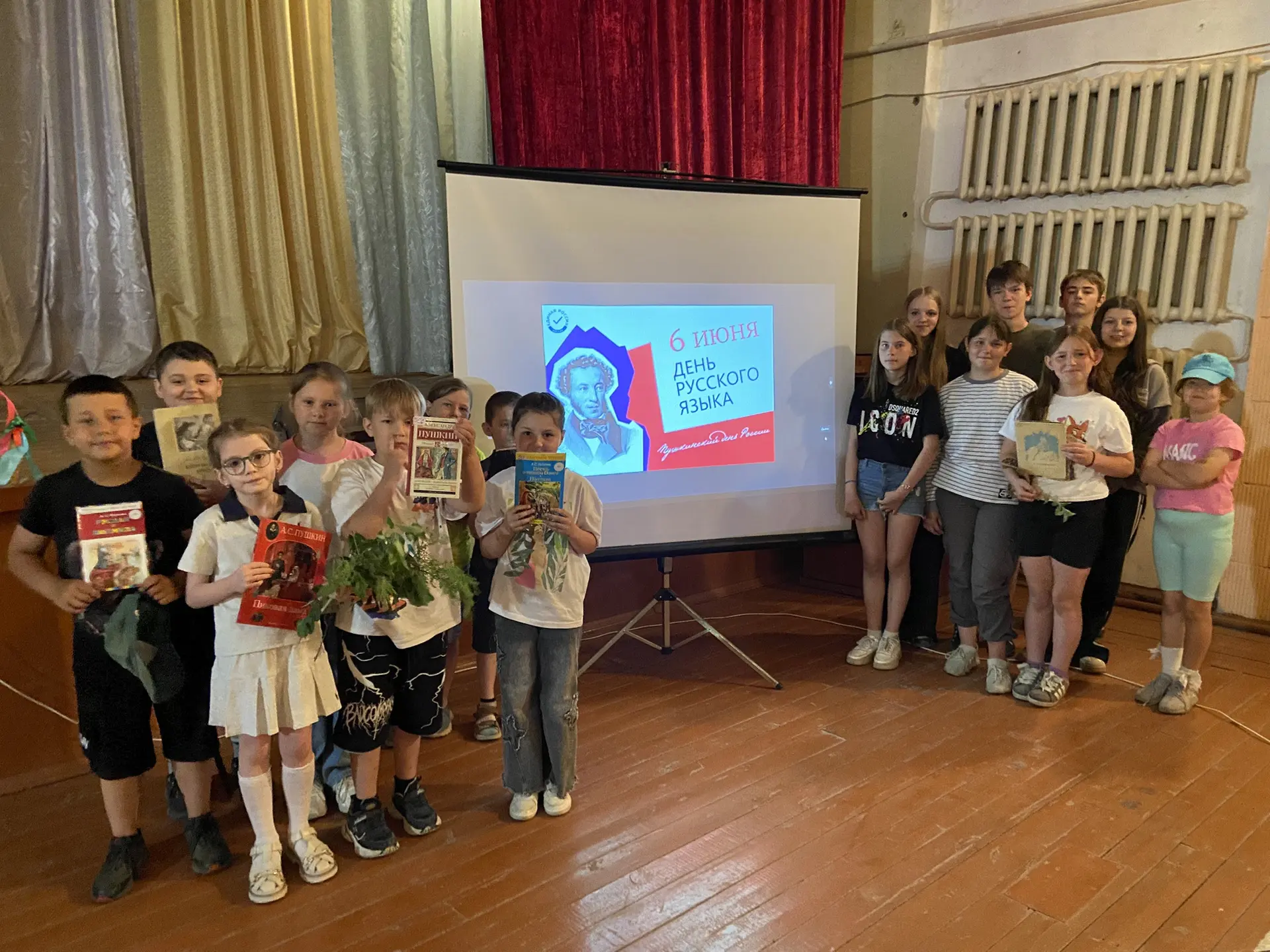 #День_русского_языка #Пушкинский_день #Козельский_округ #Культура #Попелевский_СДК #Только_в_МАХ_40 
