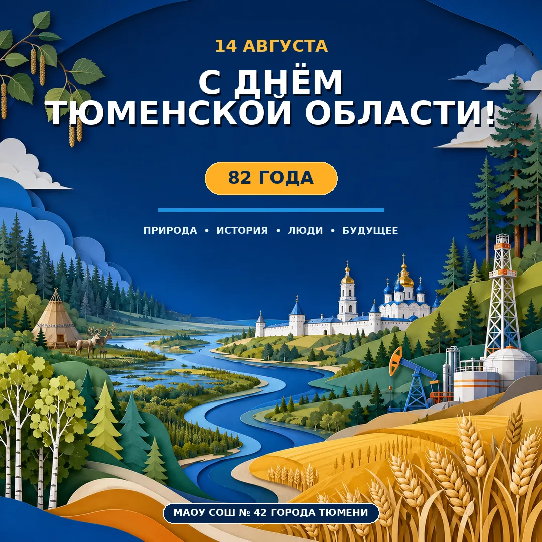 💙 С Днём Тюменской области!