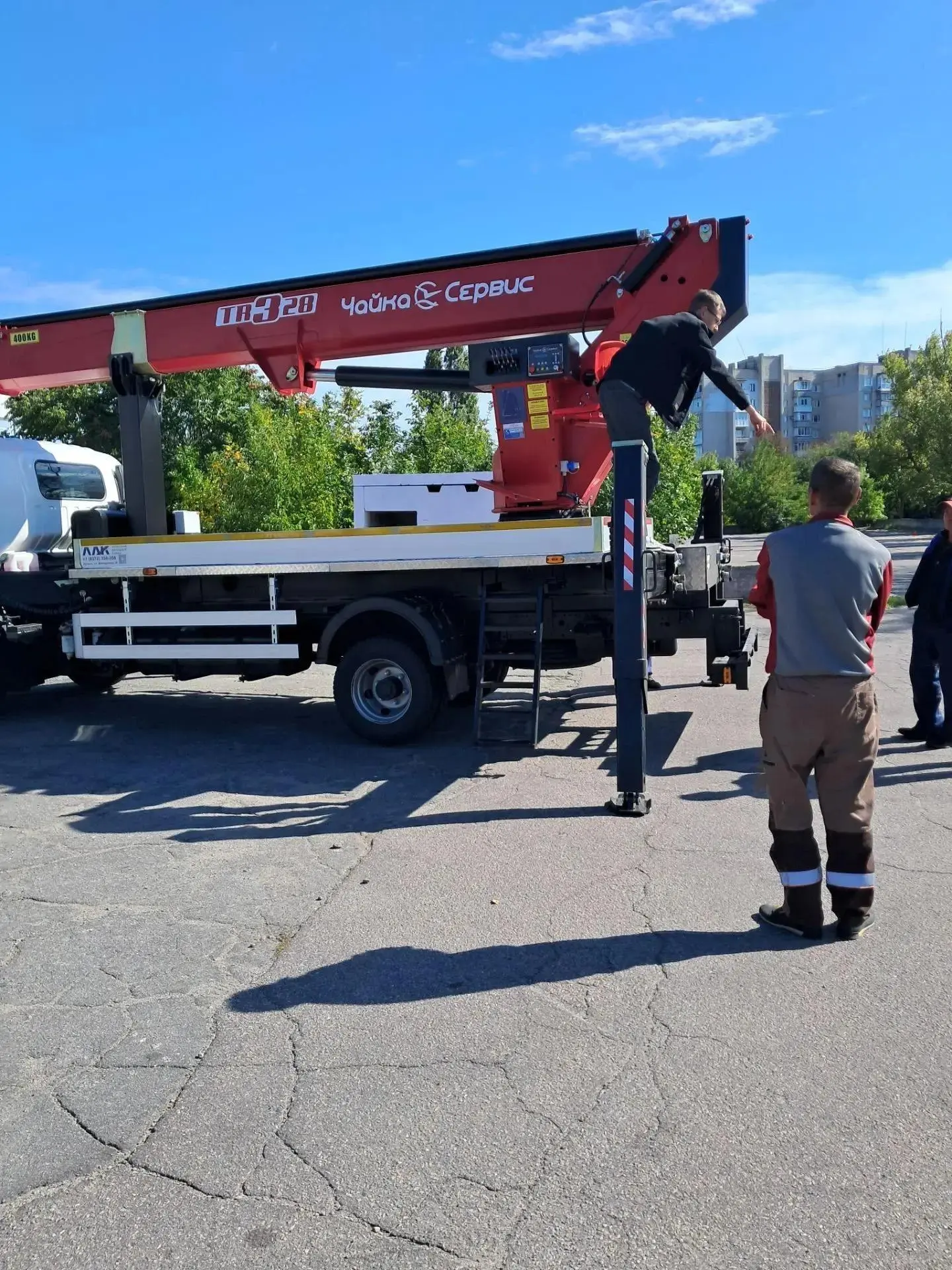 🚜 «Зеленхоз» получил 28-метровую вышку
