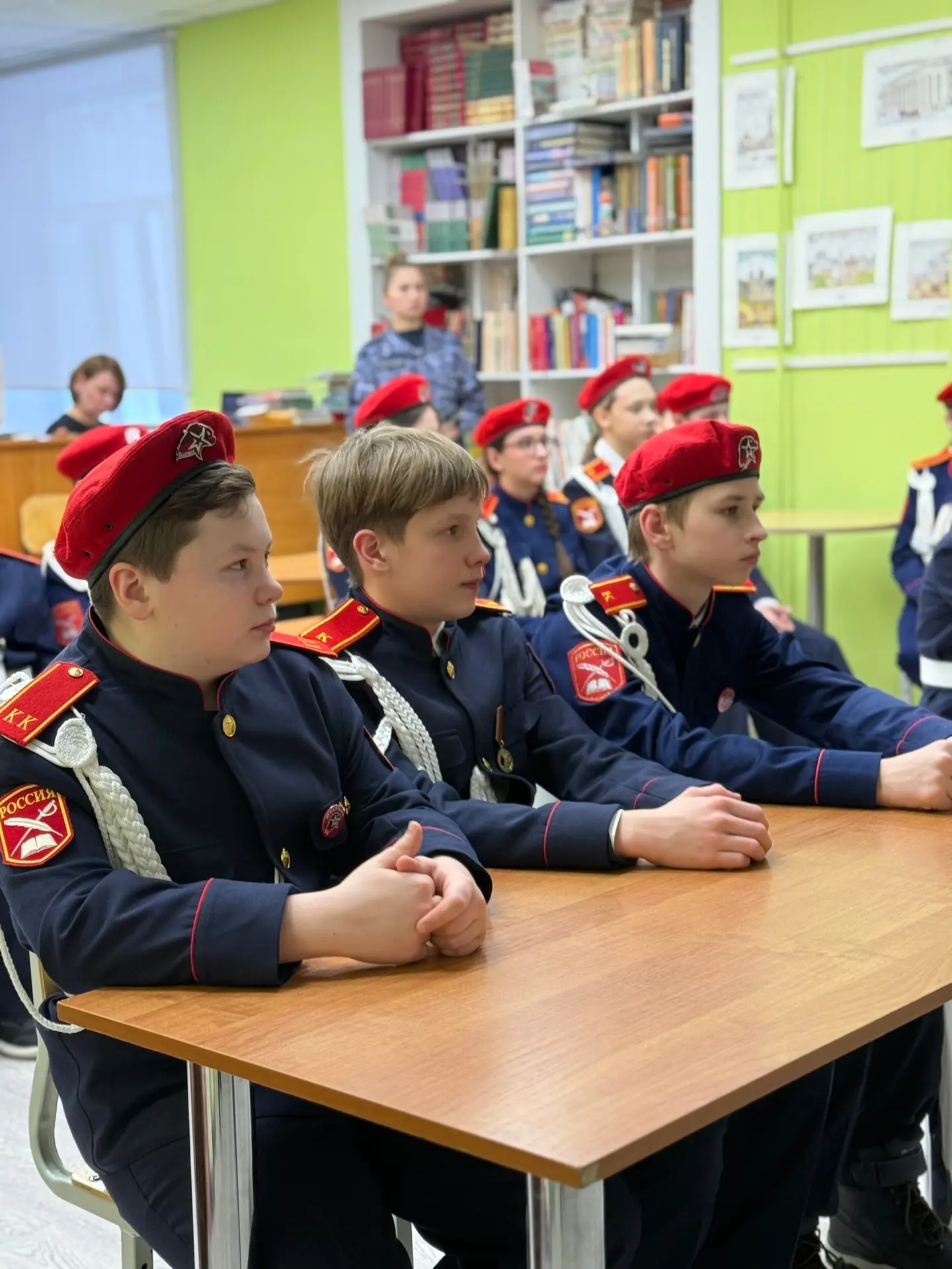 💯 РОСГВАРДИЯ 💯  🇷🇺 Ученики 6 «А» класса вместе с классным руководителем Светланой Николаевной Савчук
