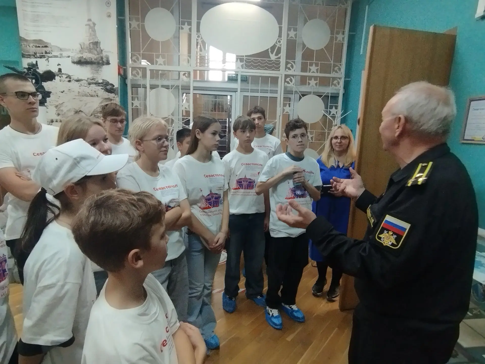 Сегодня в рамках проекта "Севастопольский актив-трек Мечтай! Открывай! Гордись! Москва ...