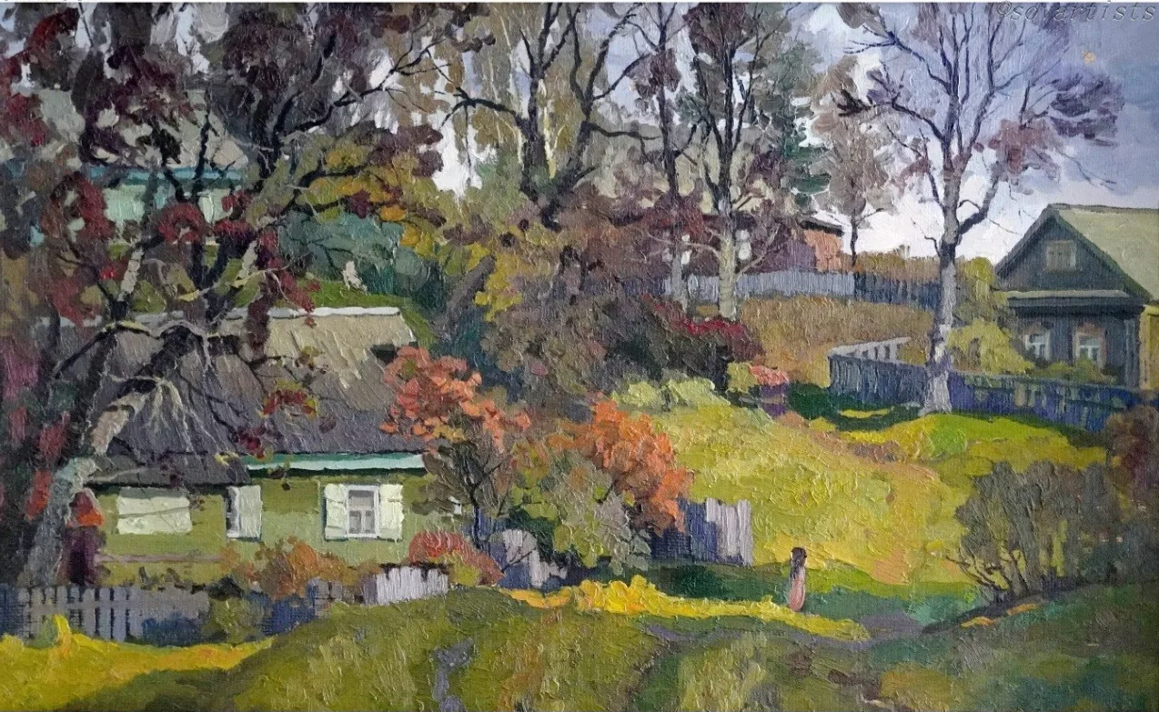 "Осень в деревне", 1989