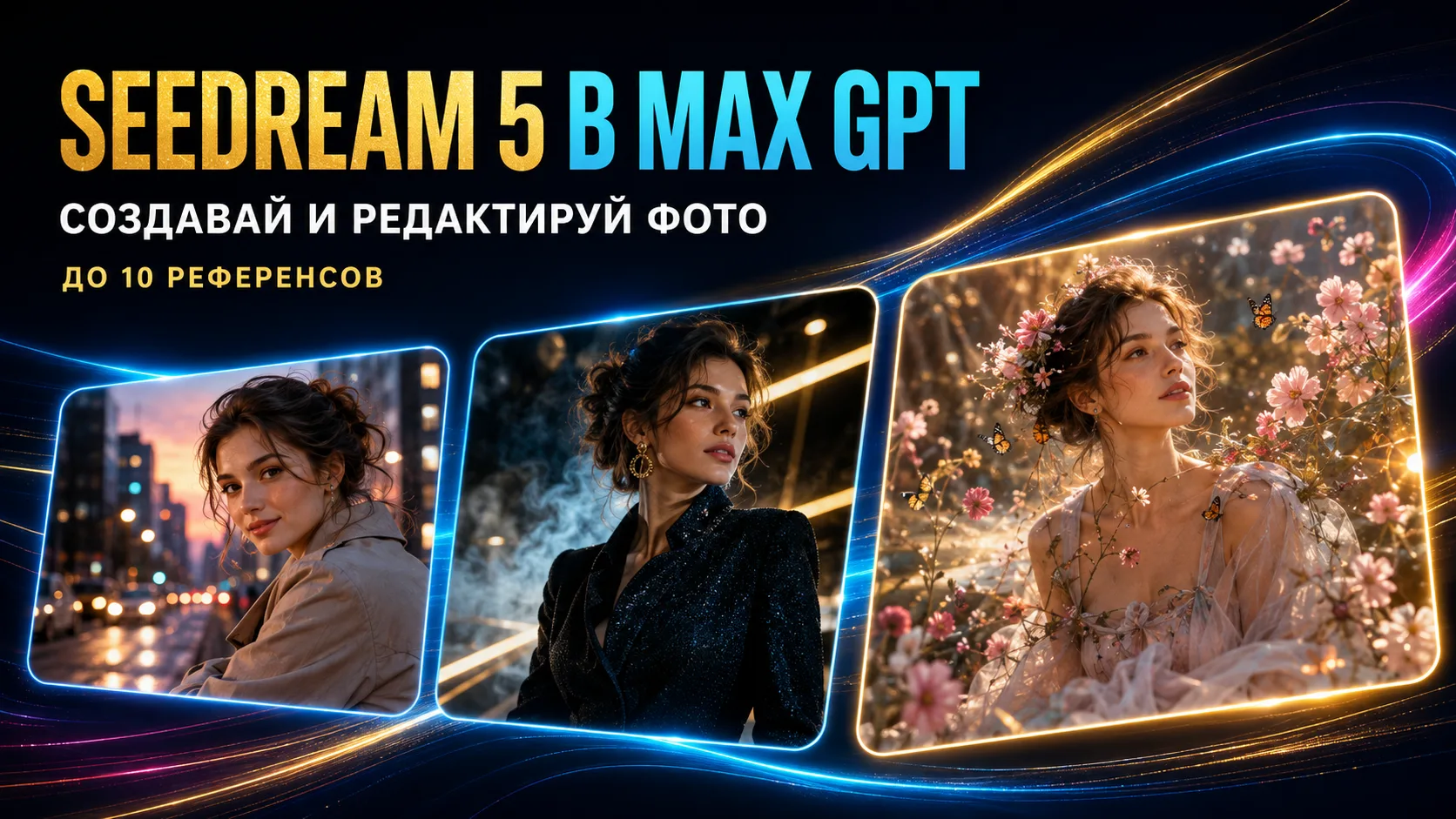 🌅 Теперь в MAX GPT — Seedream 5