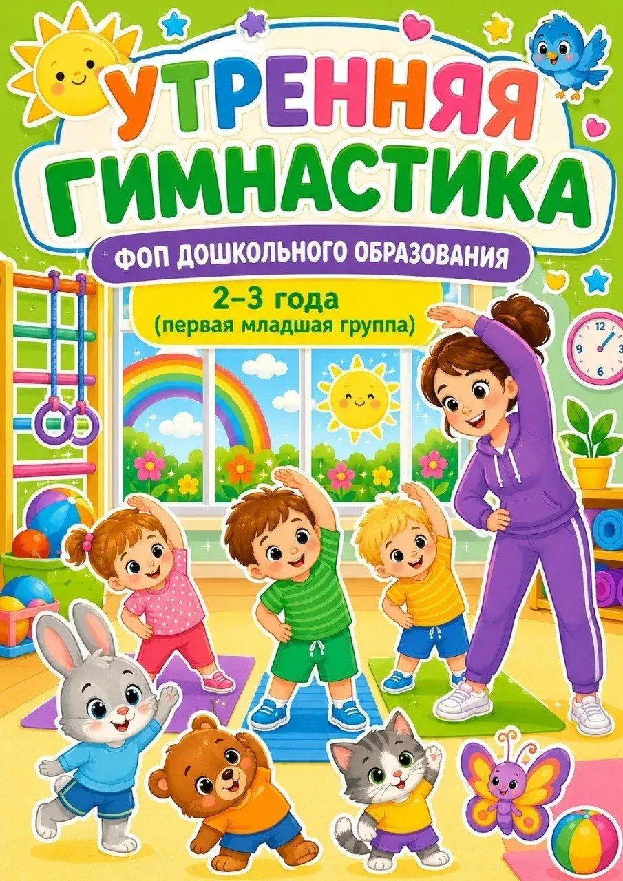 КАРТОТЕКА УТРЕННЕЙ ГИМНАСТИКИ ПО ФОП ДОУ. ❗️ВСЕ ВОЗРАСТА.
------------------------------------------