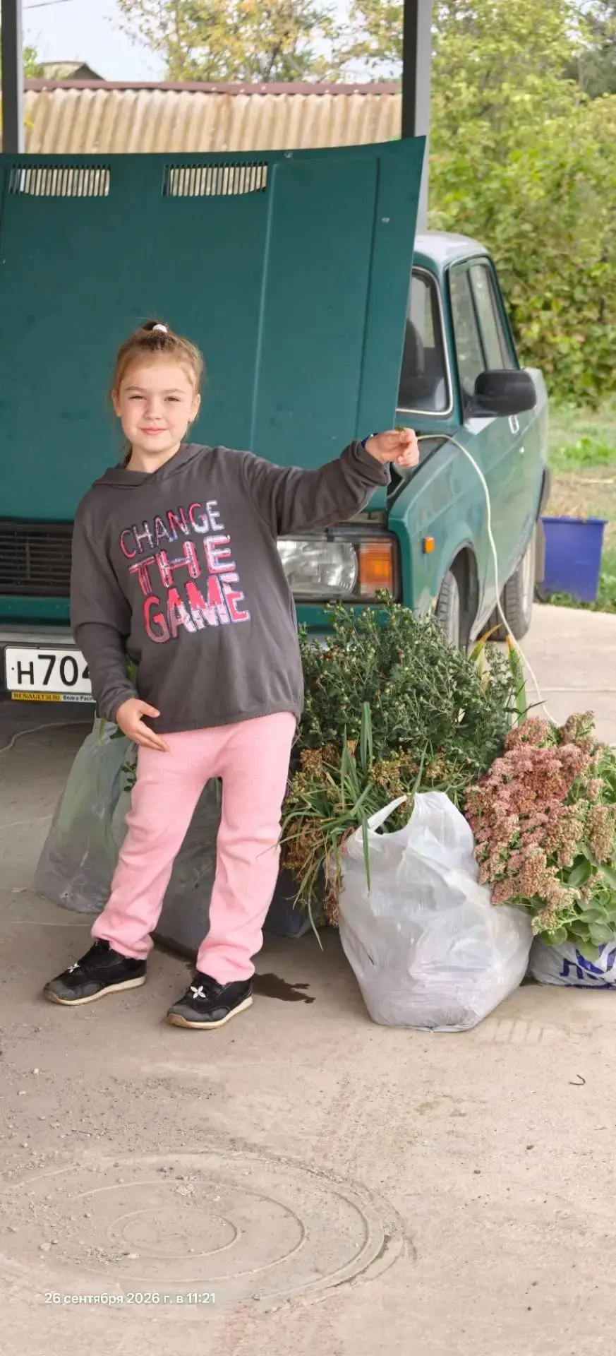 Вот такподруга приехала в гости на дачу🤣. Будем сажать.