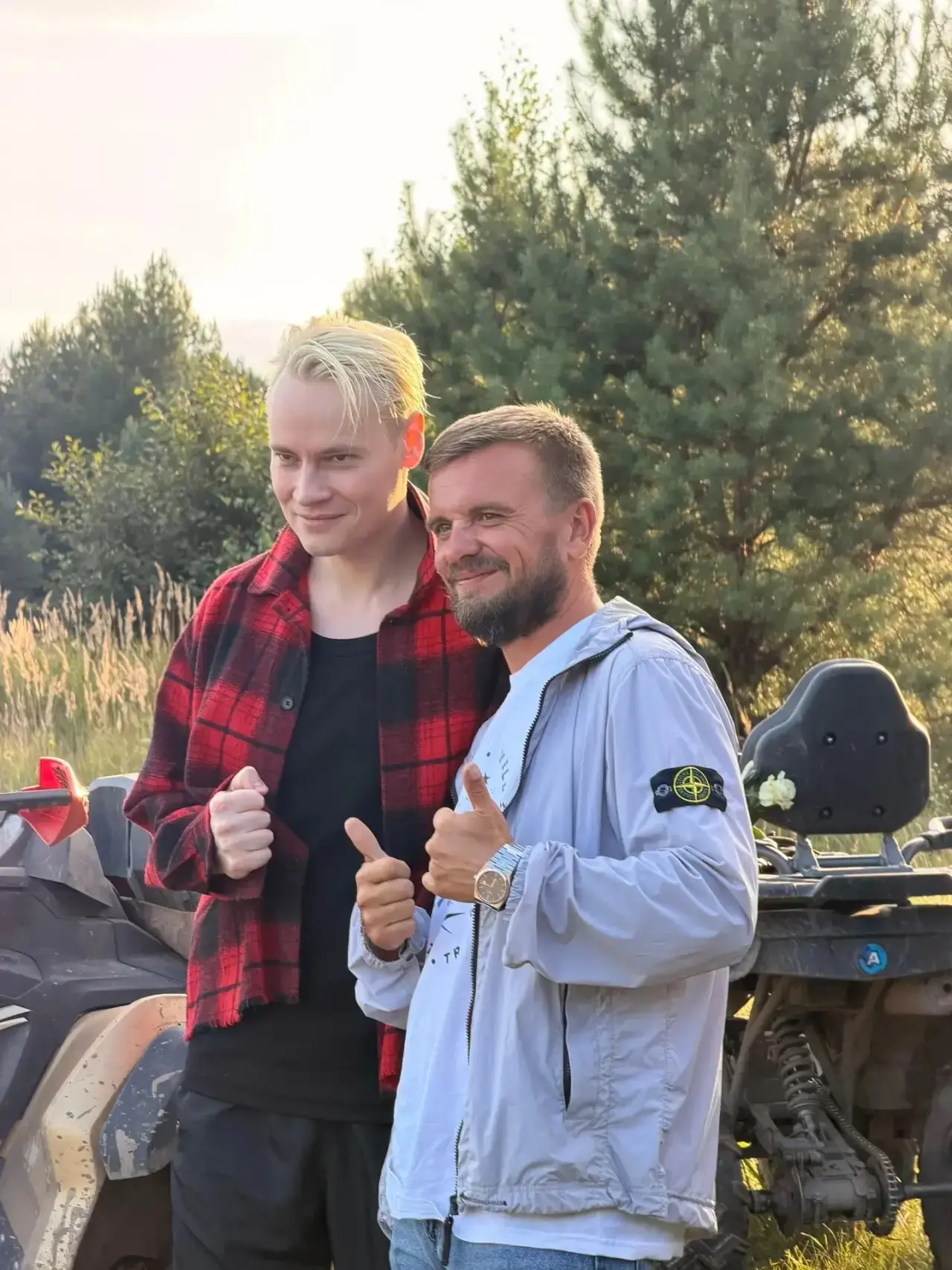 В лесах под Рязанью можно встретить кого угодно. Даже SHAMAN😁