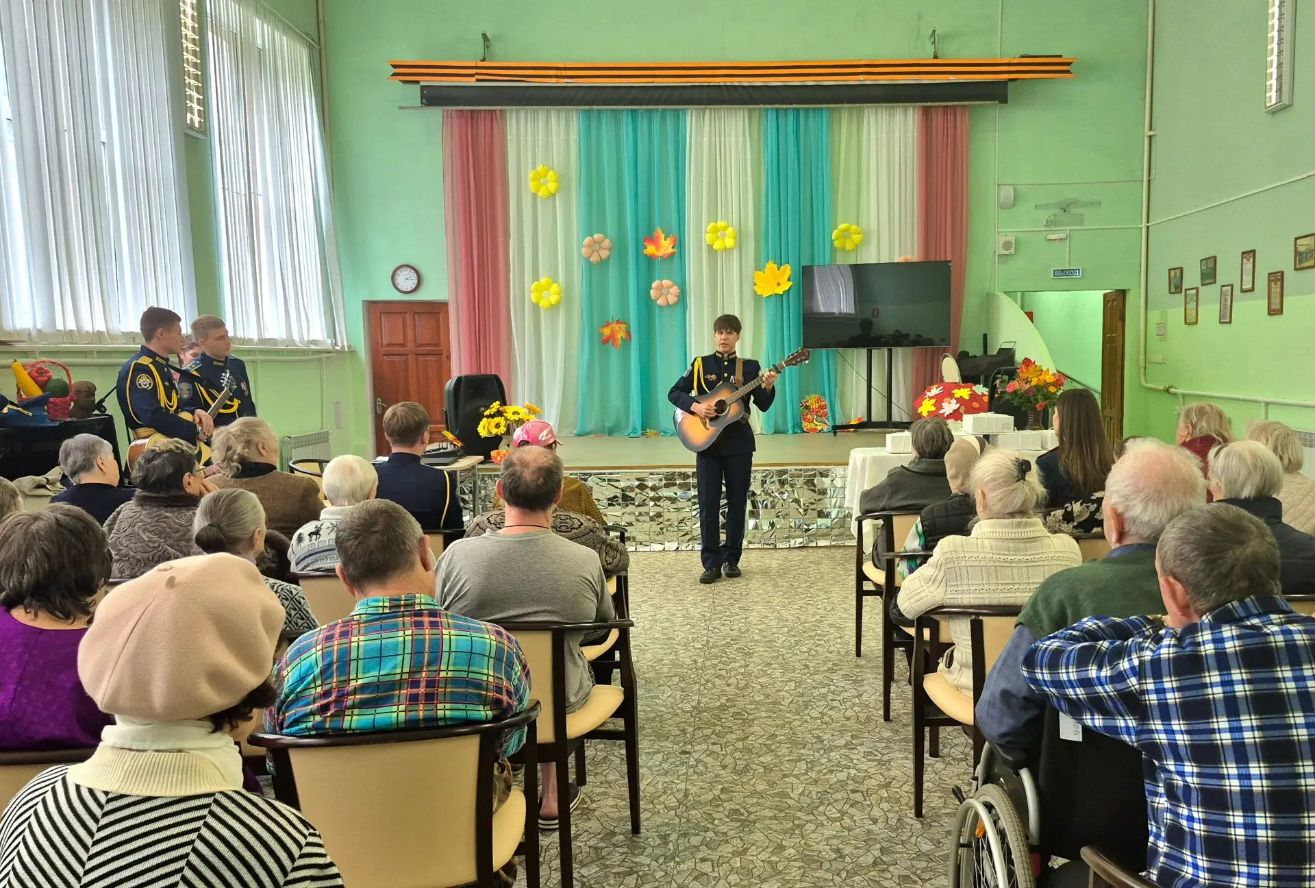 🎥Видеоролик о прошедшем в подшефном учреждении мероприятии к Международному дню пожилы...