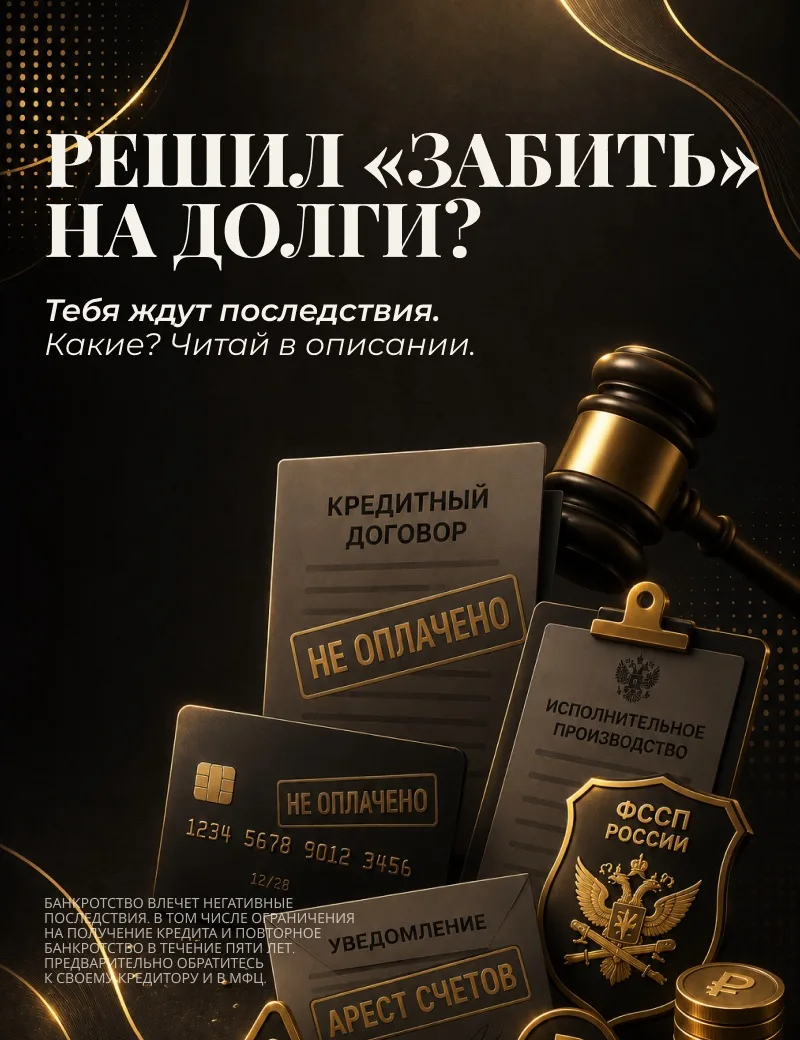 🚀 А может «забить» на долги? Эта мысль посещала многих наших клиентов.