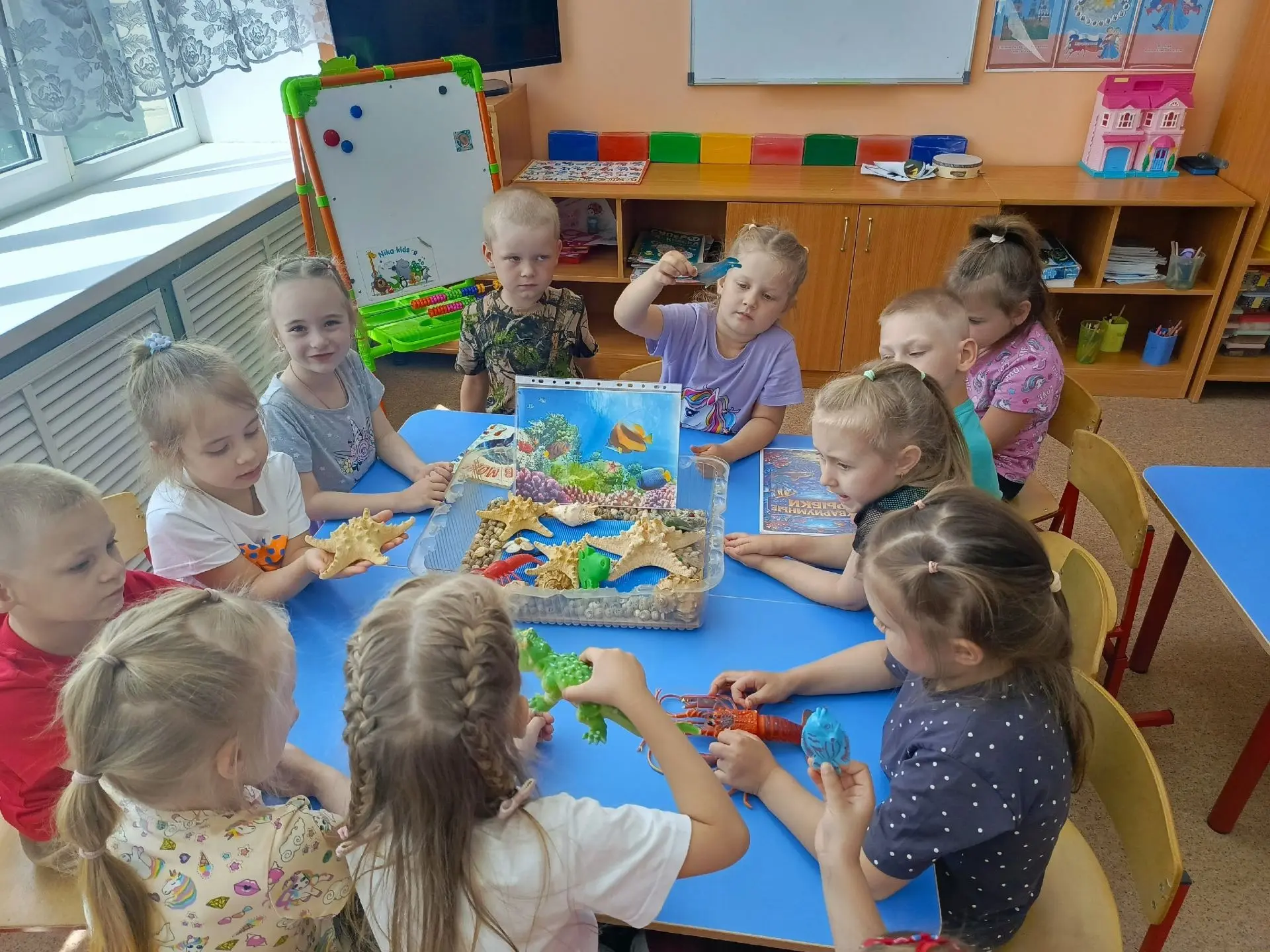 «Наши старшие дошколята группы🌞 "Солнышко"🌞 открыли для себя тайны морских глубин!🐙�...