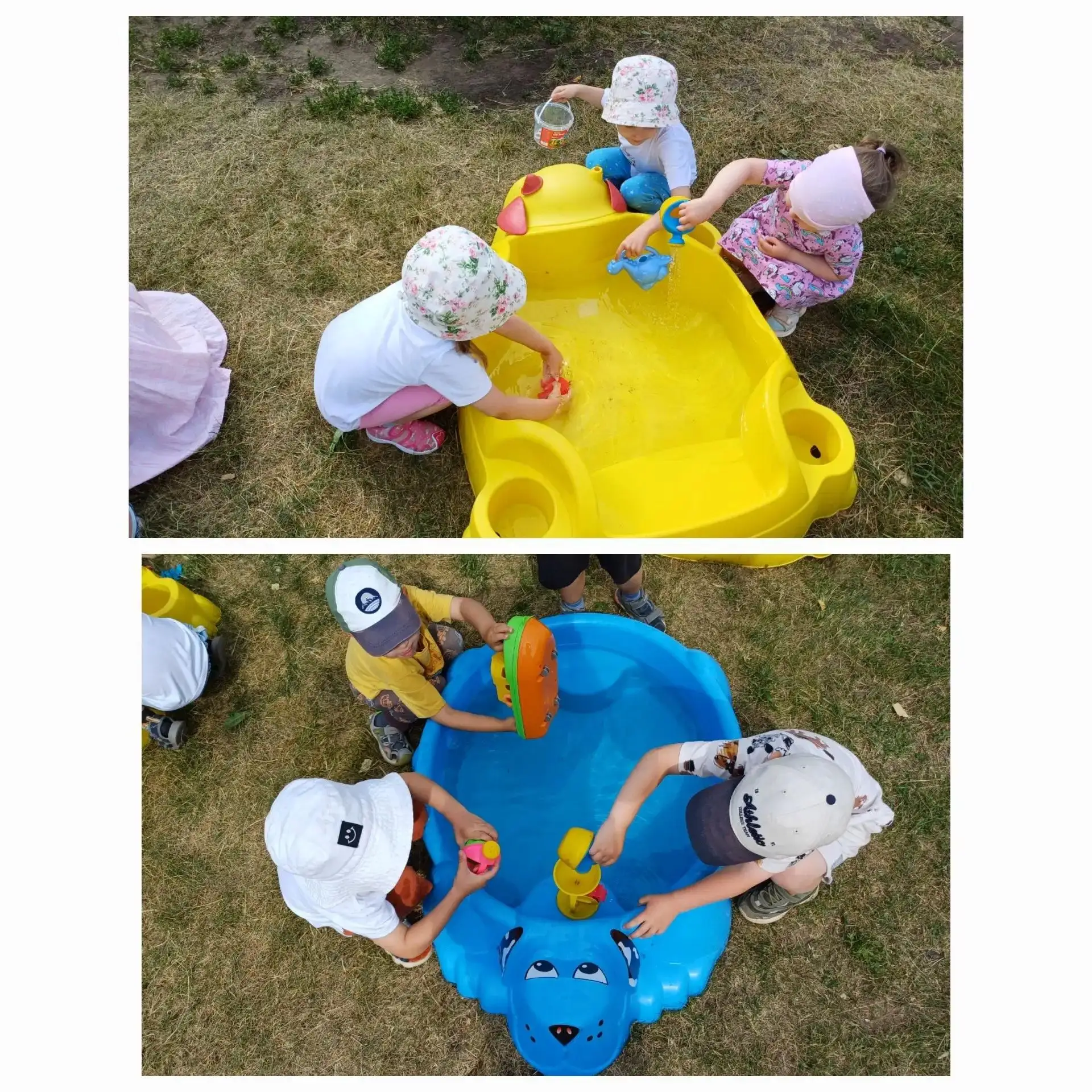 Ребята группы " Непоседы" весело проводят время в детском саду 🌈☀️🌊                               