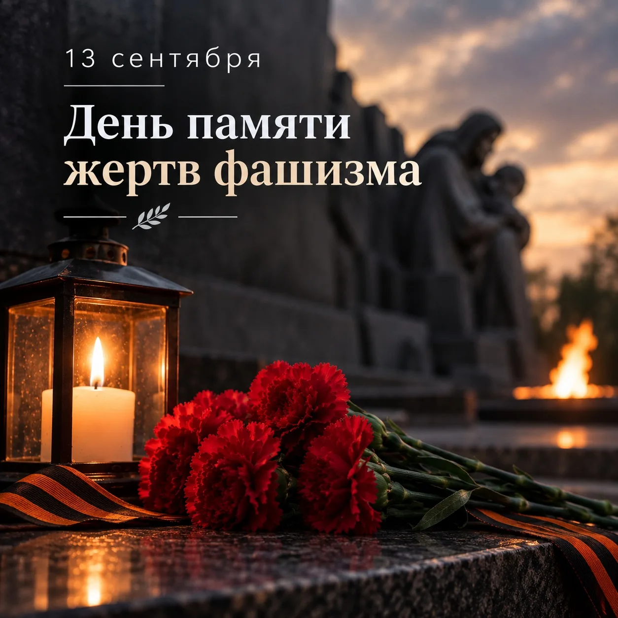 13 сентября — Международный день памяти жертв фашизма
