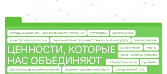 🇷🇺 «Разговоры о важном» Ценности, которые нас объединяют