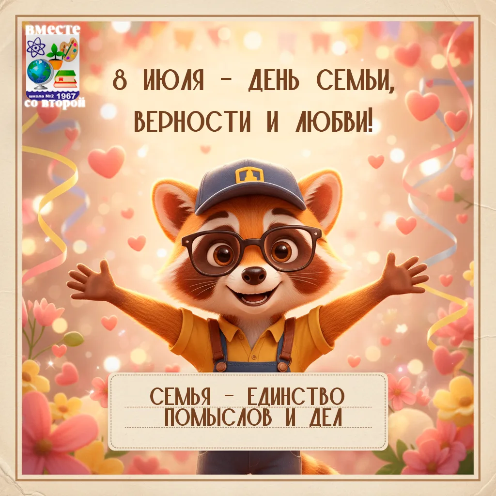 🏡С Днём семьи, любви и верности!🏡
8 июля, в день памяти святых Петра и Февронии, мы вспоминаем ист