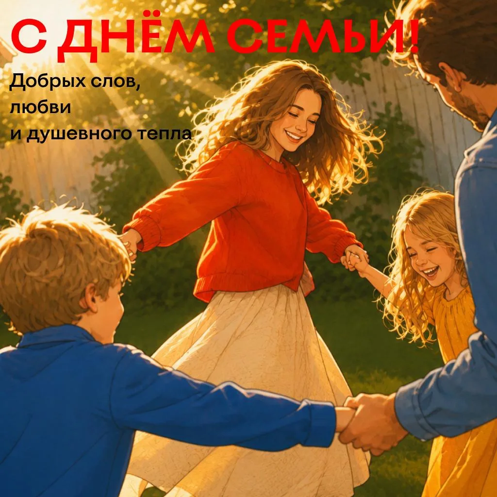 С Днём семьи, любви и верности! ❤️

8 июля вся Россия отмечает один из самых светлых праздников — Де