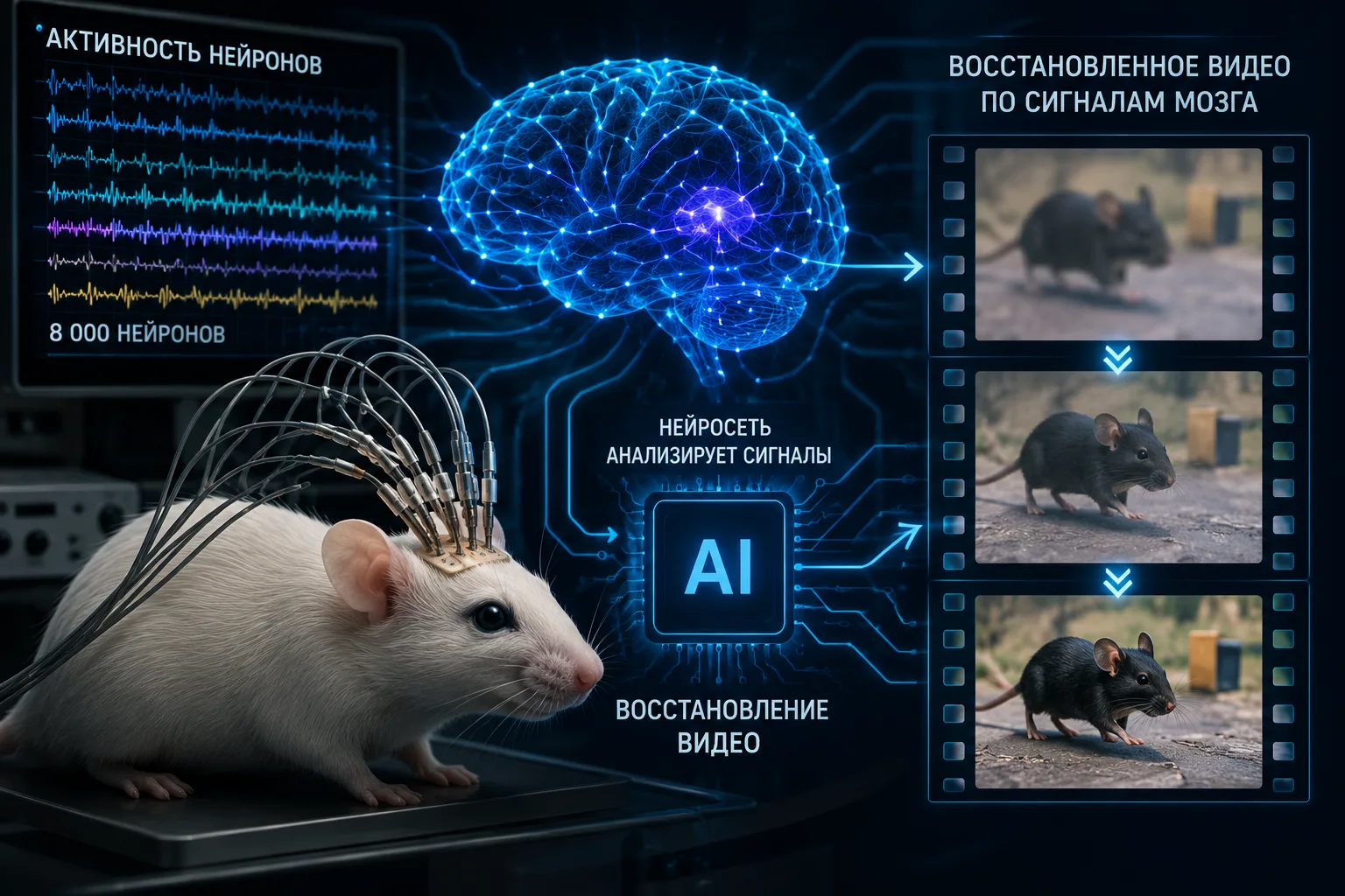🧠Искусственный интеллект сделал ещё один шаг к пониманию того, как работает мозг. 

Исследователи и