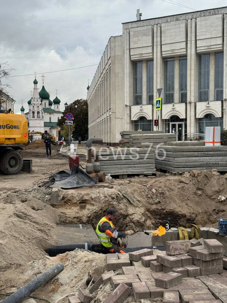 Вот это разрыли Кирова О_о