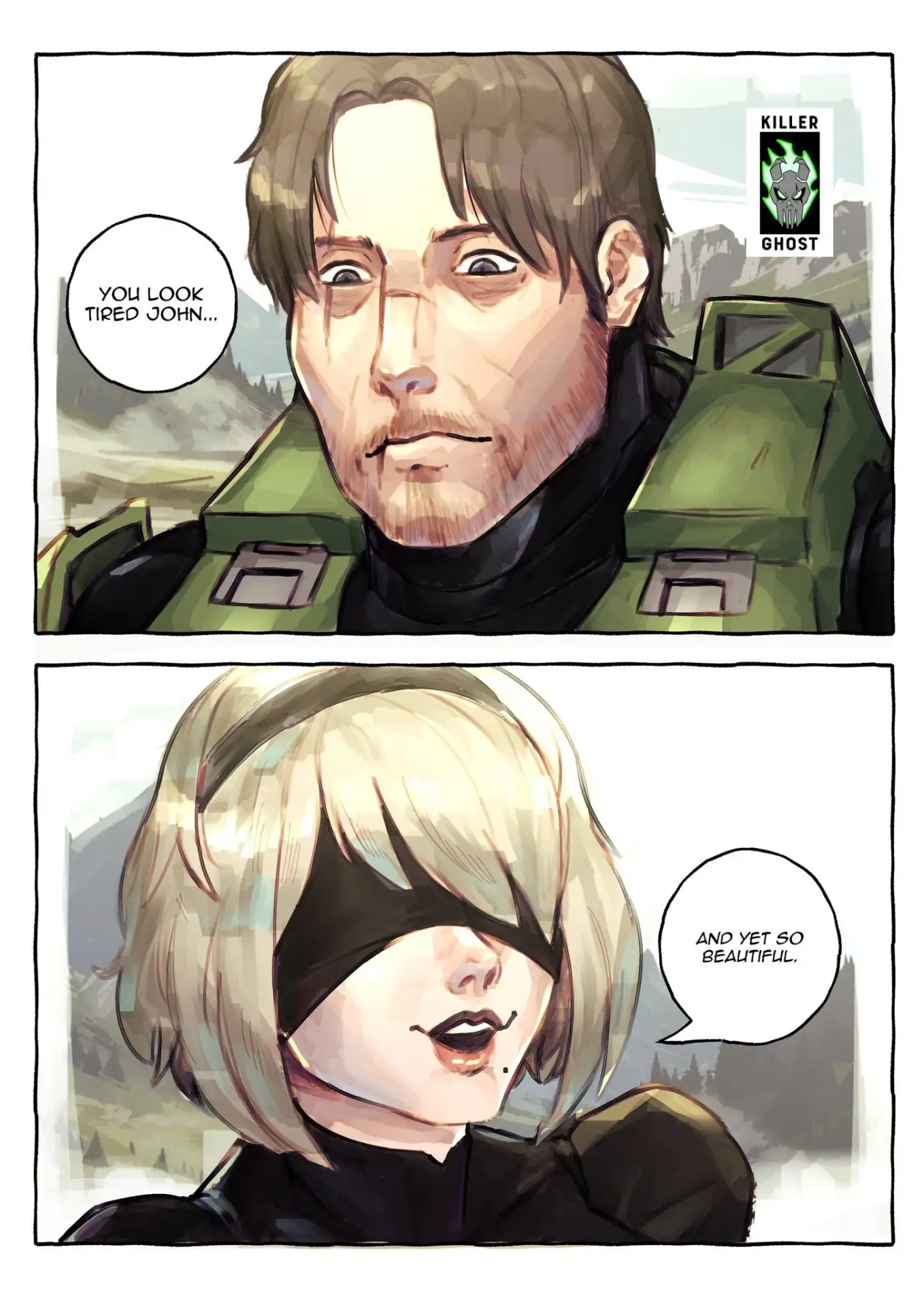 Master Chief x 2B by LORDKILLERGHOST

#arts@hypewave