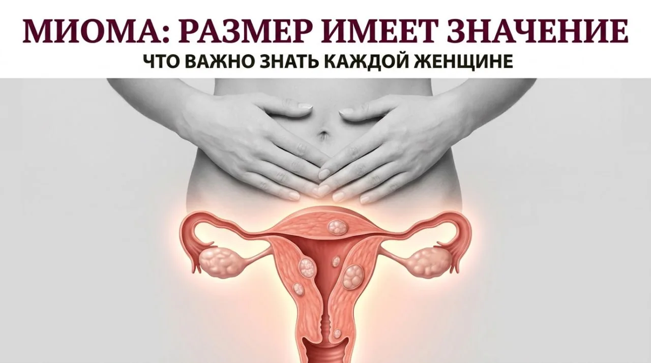 МИОМА: размер имеет значение!