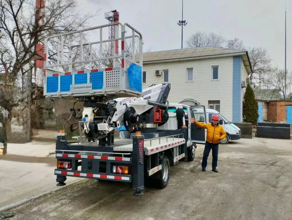 ⚡️ЦСМ Росстандарта в Воронежской области пополнил свой технический парк автовышкой!
