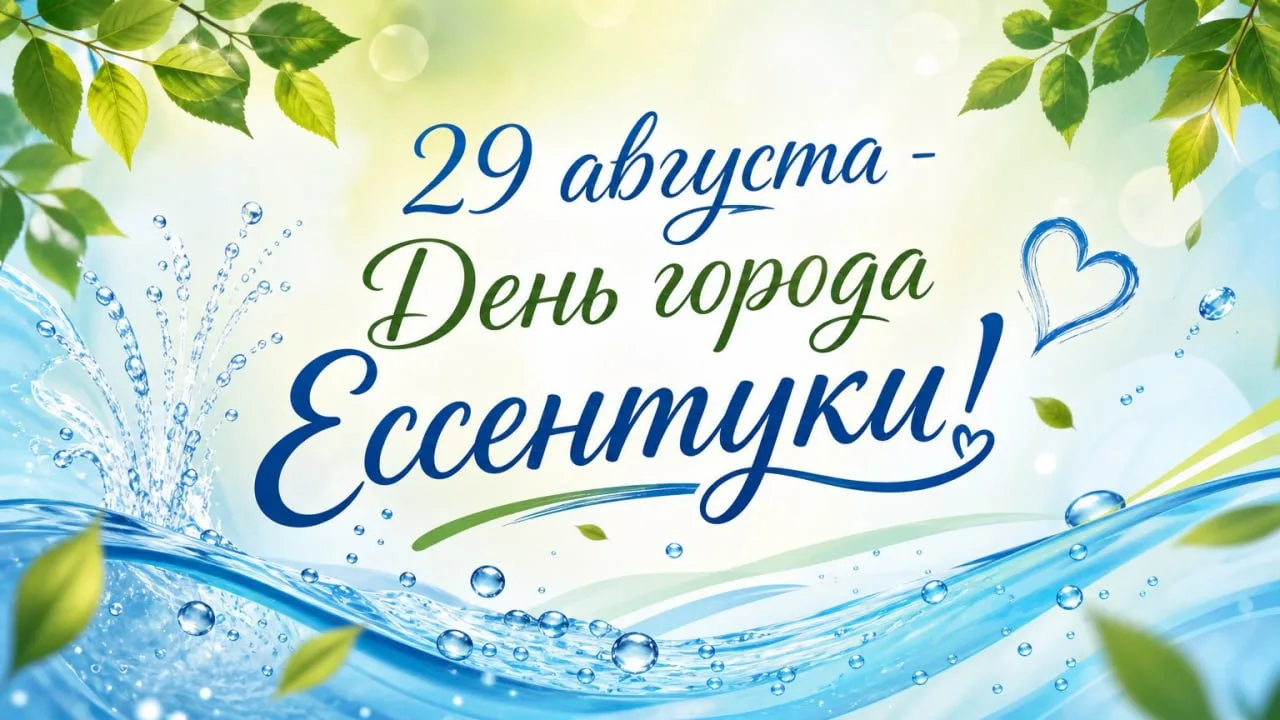 29 августа - День города Ессентуки! 🏙