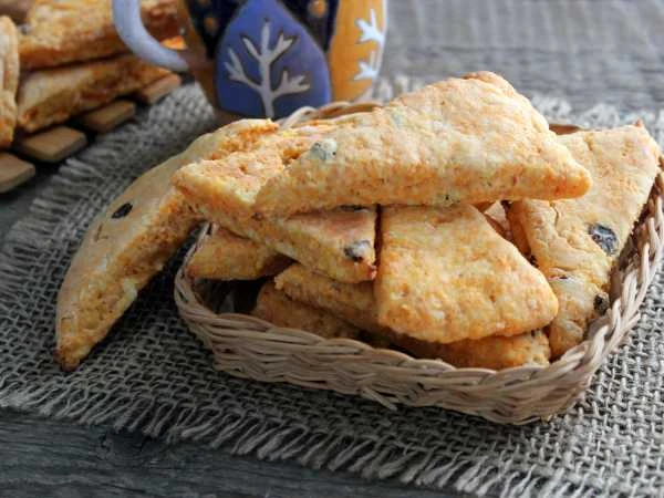 Морковное печенье с изюмом😍