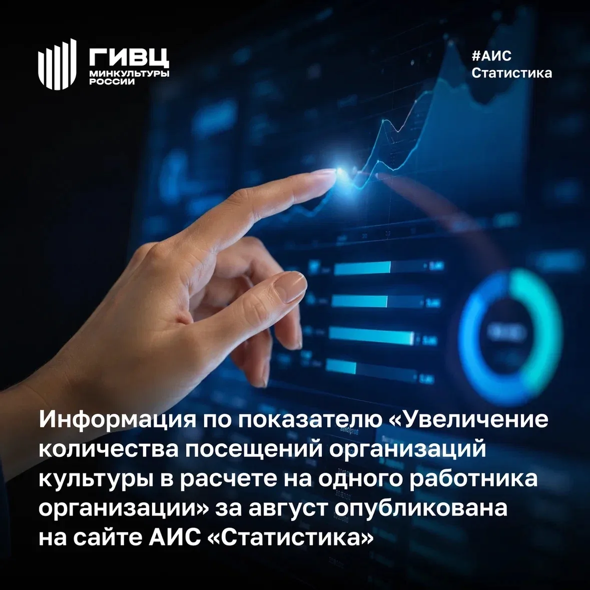 Информация по показателю «Увеличение количества посещений организаций культуры в расчет...