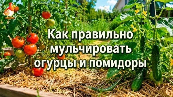 Мульча без глупостей. Как правильно мульчировать огурцы и помидоры, чтобы не сварить ко...