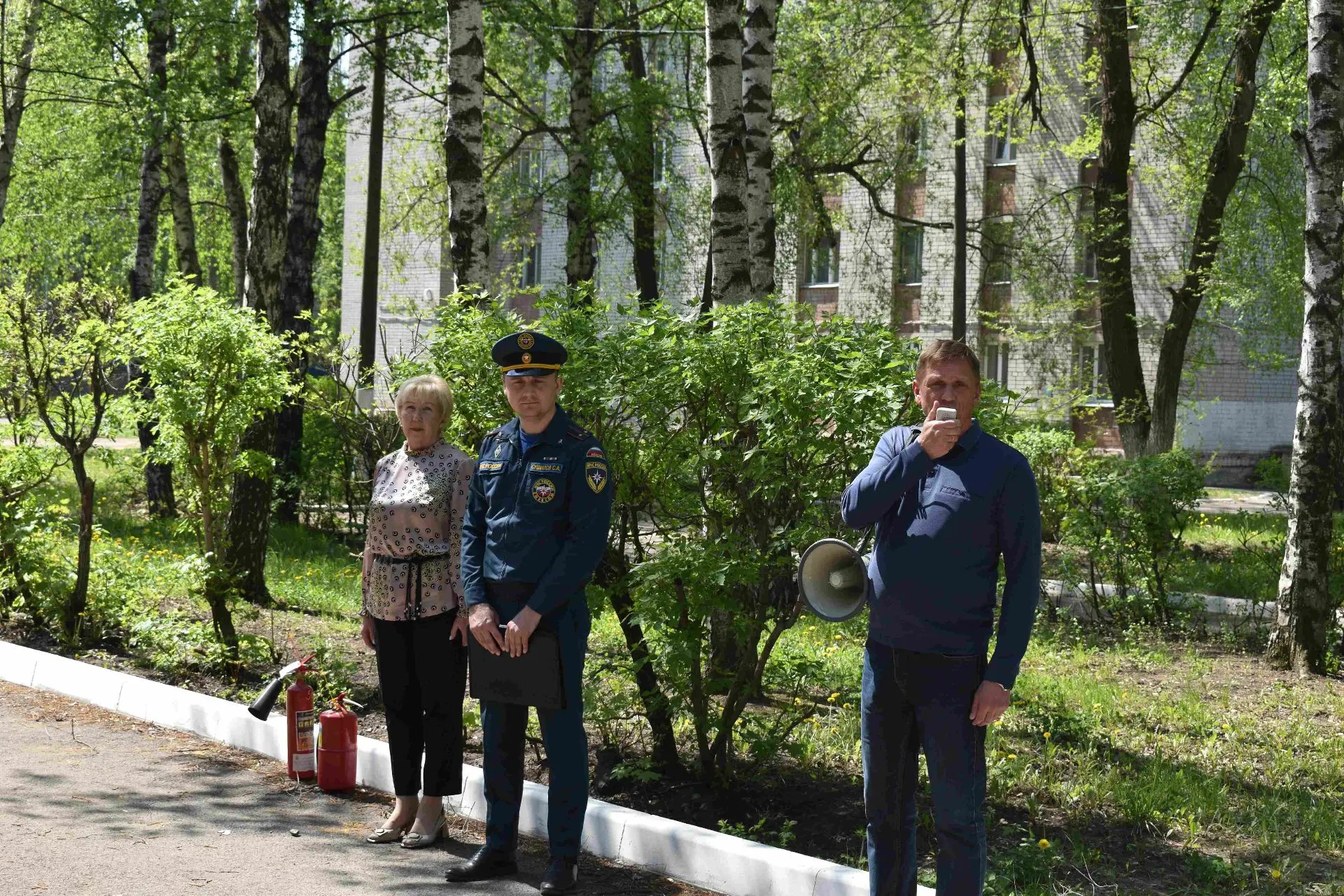 Объектовая тренировка по практической отработке планов эвакуации при пожаре в ГБПОУ ВО ...
