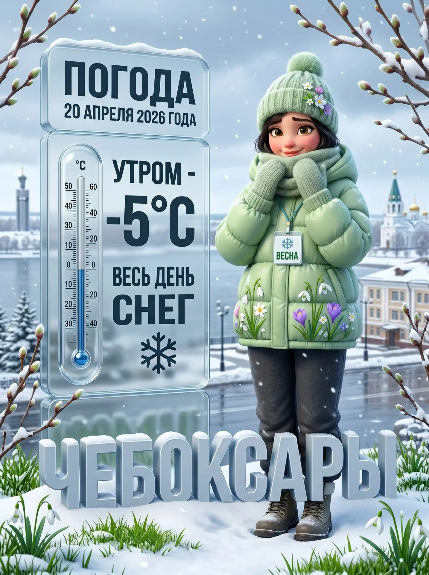 А вы уже убрали зимнюю одежду? ❄️😄