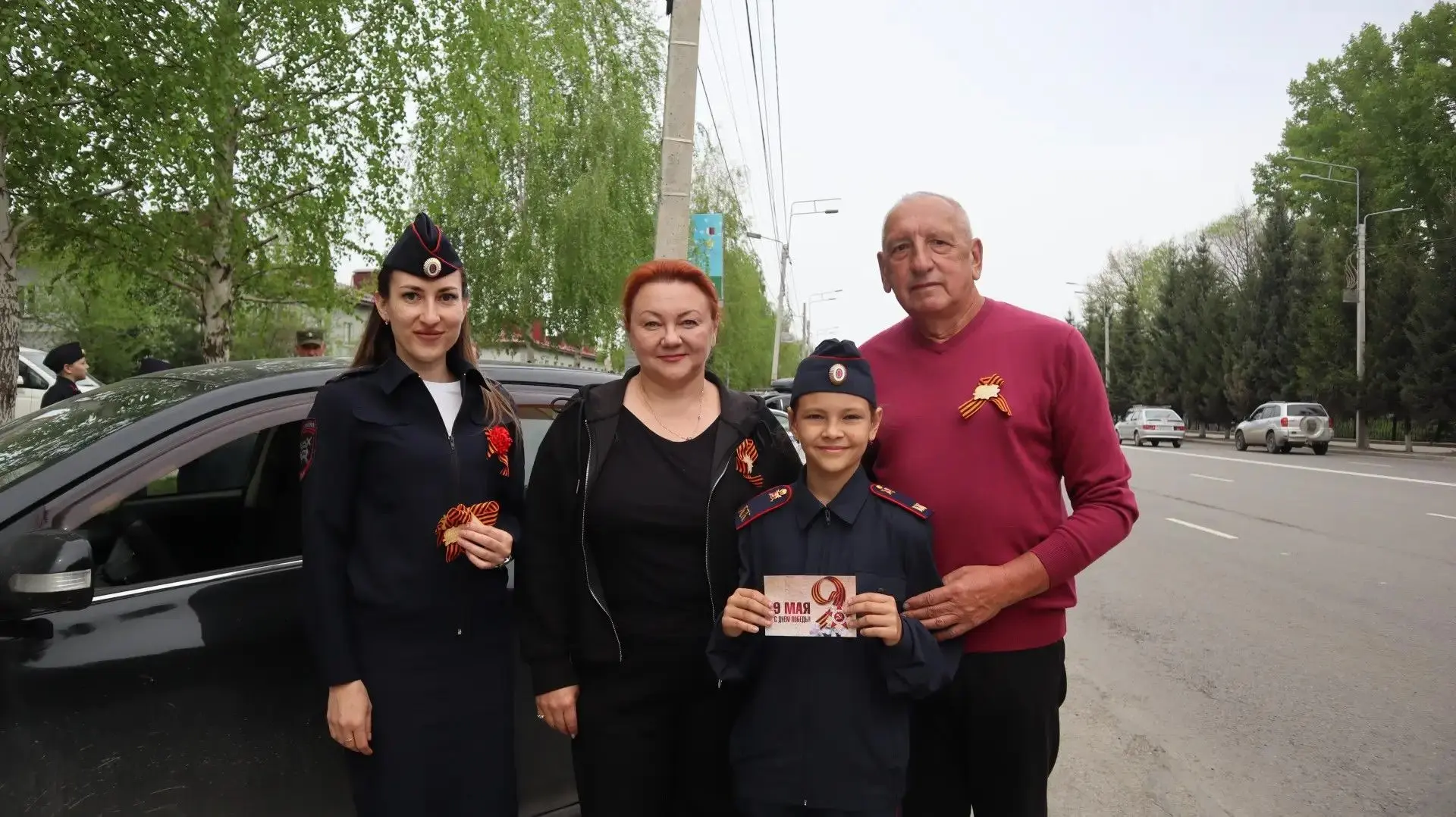 В преддверии Дня Победы в Горно‑Алтайске прошла патриотическая акция «Победа в сердце каждого из нас