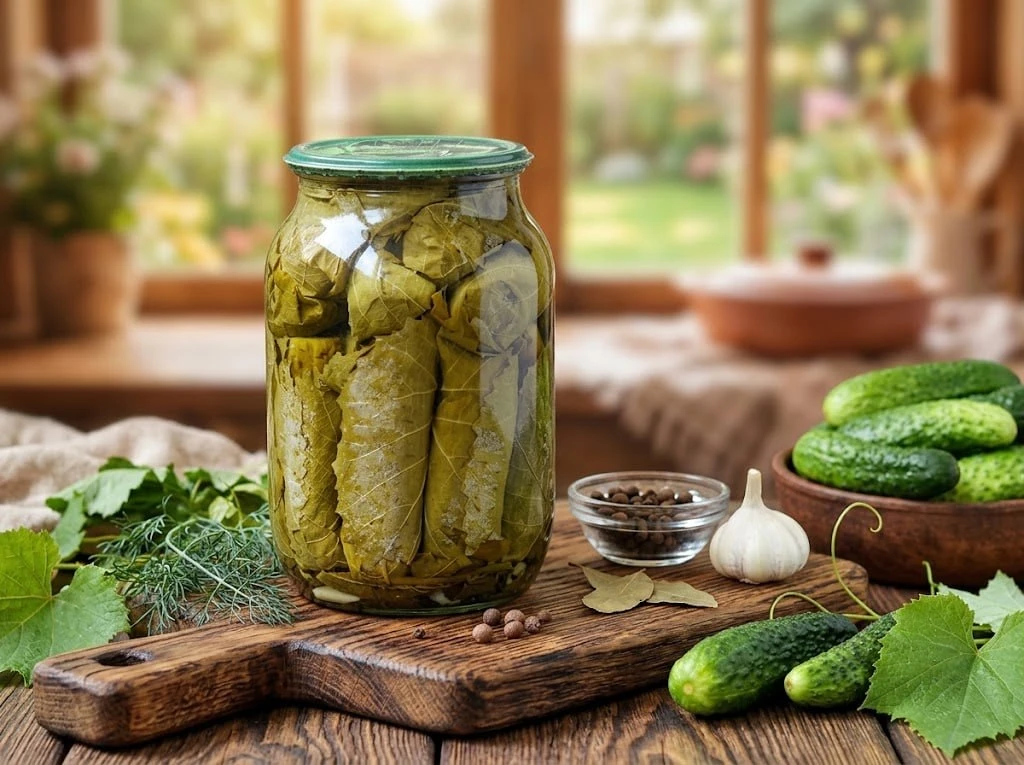🥒Огурцы в листьях хрена на зиму