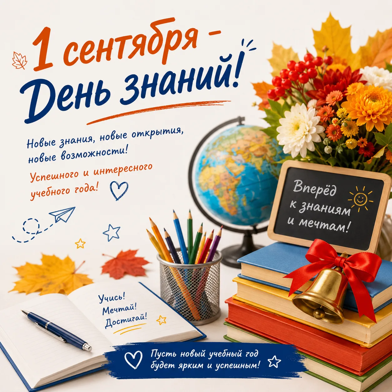 🍁 1 сентября — День знаний!